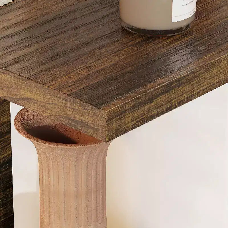 Famapy Étagère de Présentation Style Industriel Moderne avec Design Géométrique et Multiples Niveaux
