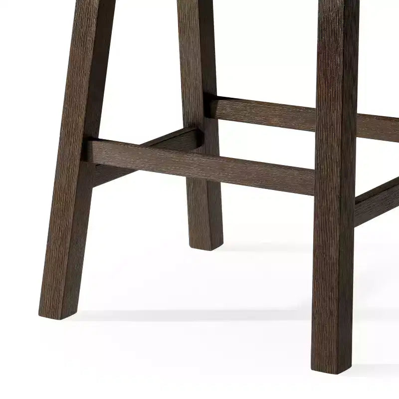 Tabouret de comptoir en bois sans dossier Maven Lane Vincent 27