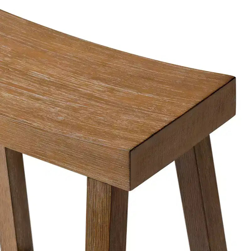 Tabouret de comptoir en bois sans dossier Maven Lane Vincent 27