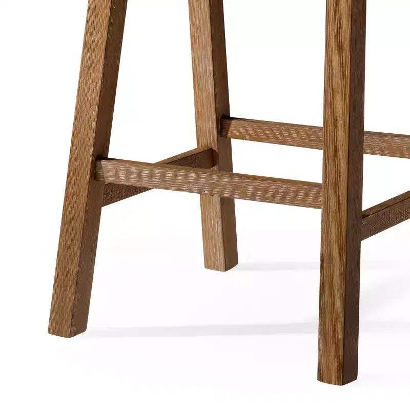 Tabouret de comptoir en bois sans dossier Maven Lane Vincent 27
