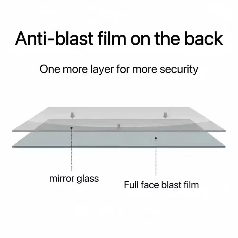 Miroirs de salle de bain éclairés Brin Modern 48'' anti-buée avec 3 couleurs et 5 niveaux d'intensité variable