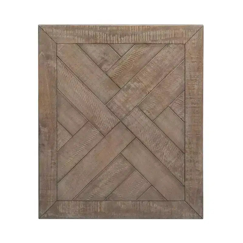 Liberty Furniture, Table d'appoint rectangulaire Parkland Falls taupe vieilli