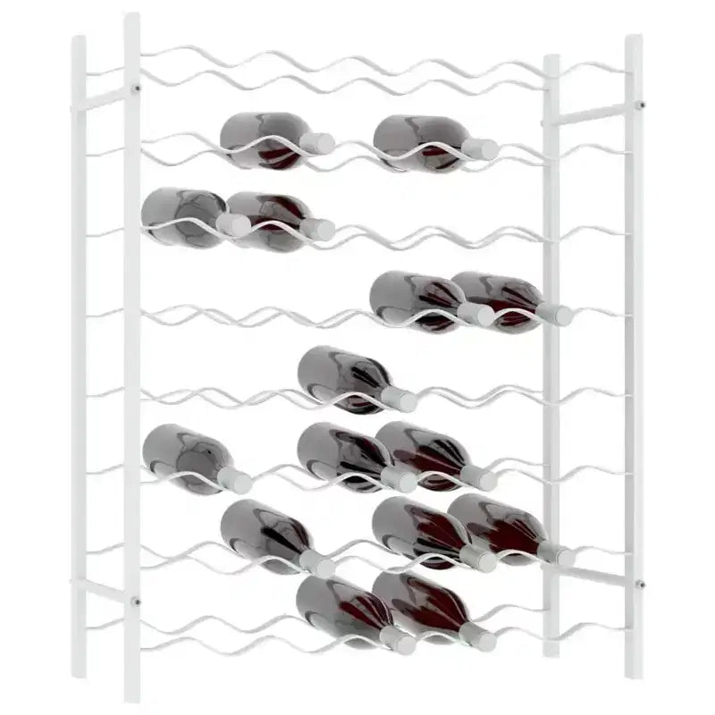 Range-bouteilles de vin, Organisateur de rangement pour garde-manger et cuisine en métal